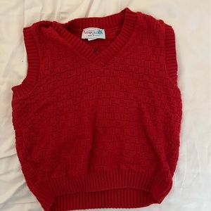 mini sweater vest